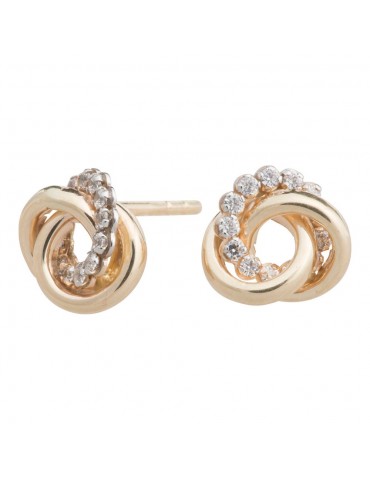 Nordahl guld ørestikker -...