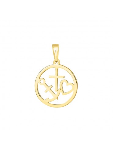 Nordahl guld vedhæng