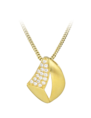 Jeweltime forgyldt halskæde