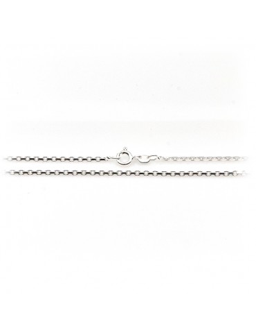 Sølv anker facet kæde 0,60...