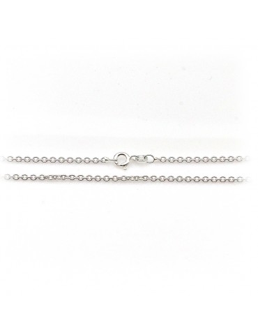 Sølv Rund anker kæde 0,60...