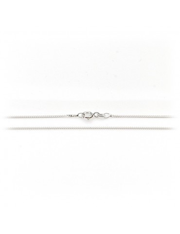 Sølv Panser kæde 0,45...