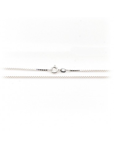 Sølv Venezia kæde 120...