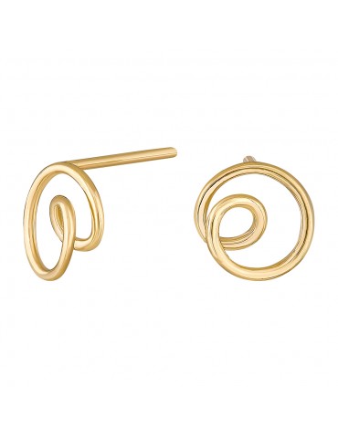 Nordahl guld ørestikker -...