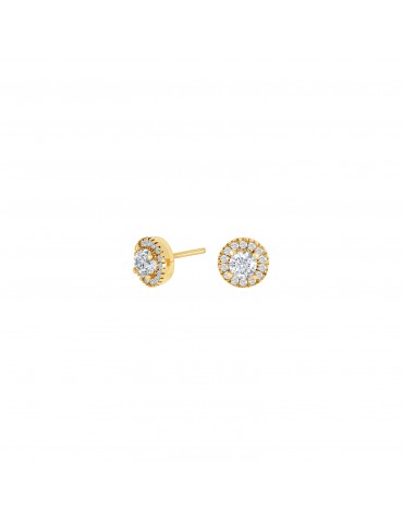 Nordahl guld ørestikker -...