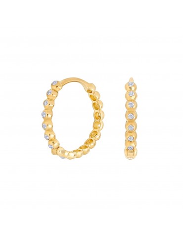 Nordahl guld kuglecreoler...