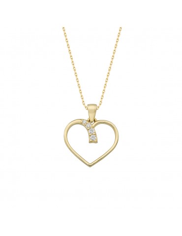 Jeweltime - 8kt hjerte...