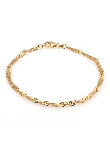 8kt guld armbånd - Singapore