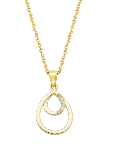 Jeweltime - 8kt vedhæng -...