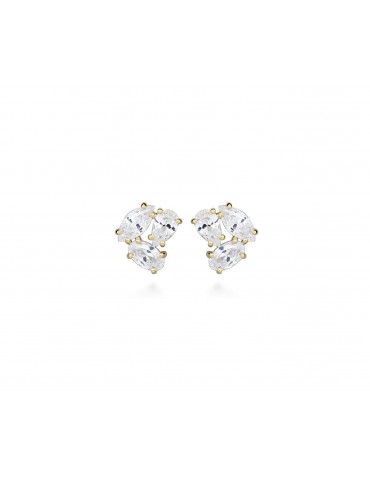 Jeweltime 8kt - med zirkonia