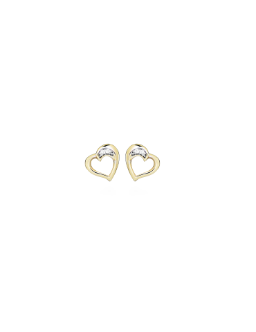 Jeweltime 8kt ørestikker -...