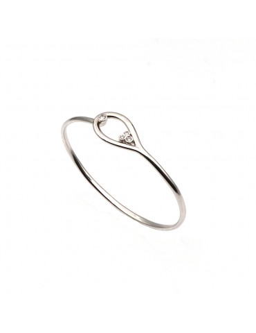 Håndsmedet 14kt hvidgulds...