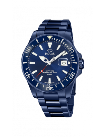 Jaguar ur executive diver blå