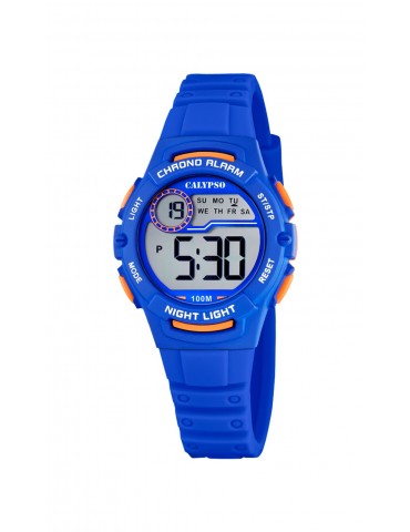 CALYPSO digital ur - blå