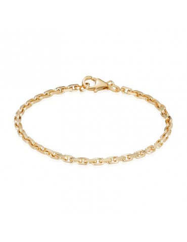 14 kt guld armbånd - Anker...