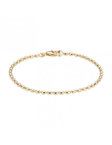 14 kt guld armbånd - Oliven