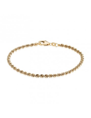8kt guld armbånd - Cordel/...