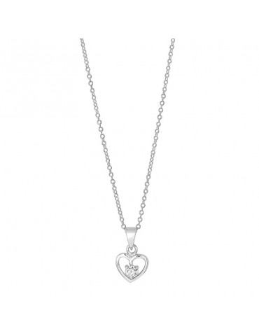 Nordahl Kids -sølv hjerte m...
