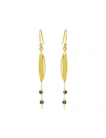 SFB - Ørebøjle med sort spinel