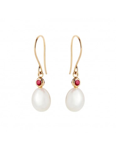 SFB - ørehænger i 14 kt....