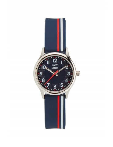 Hot Shot børneur blå m/striber